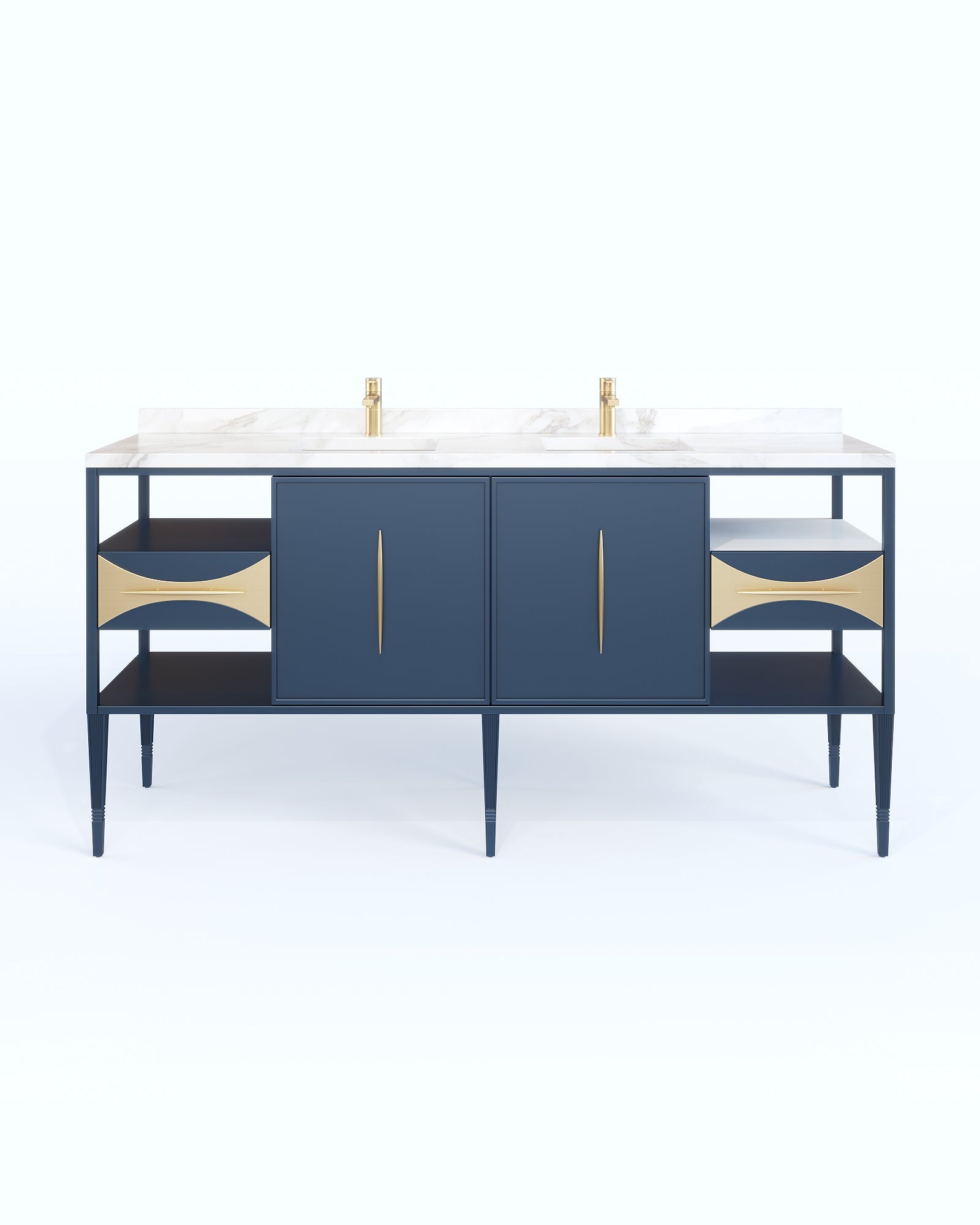 Aman Black 45 Inch
