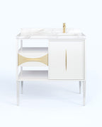 Aman White 36 Inch