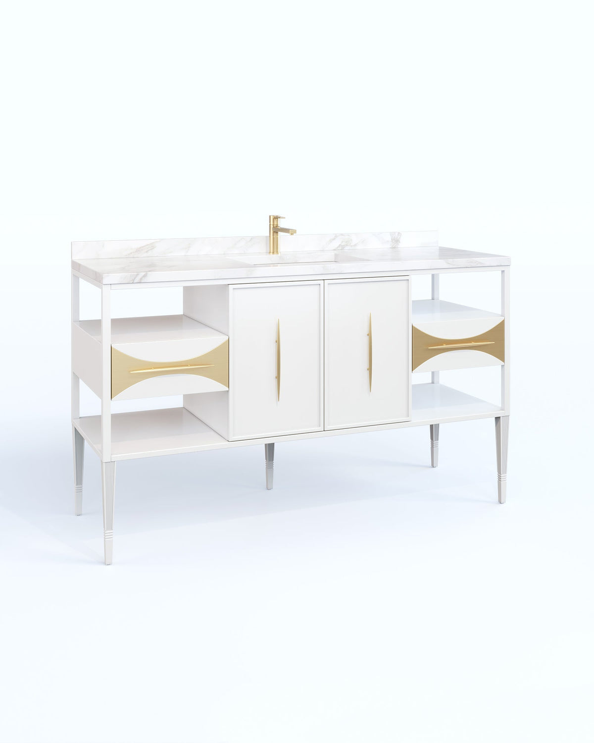 Aman White 48 Inch