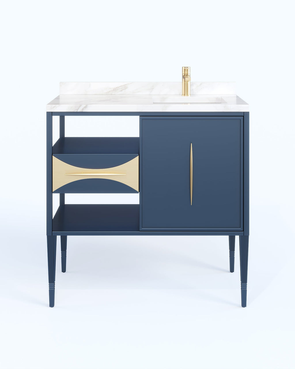 Aman Navy 57 Inch