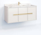 Bond White 66 Inch