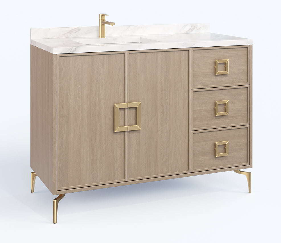 Cosmopolitan White 51 Inch