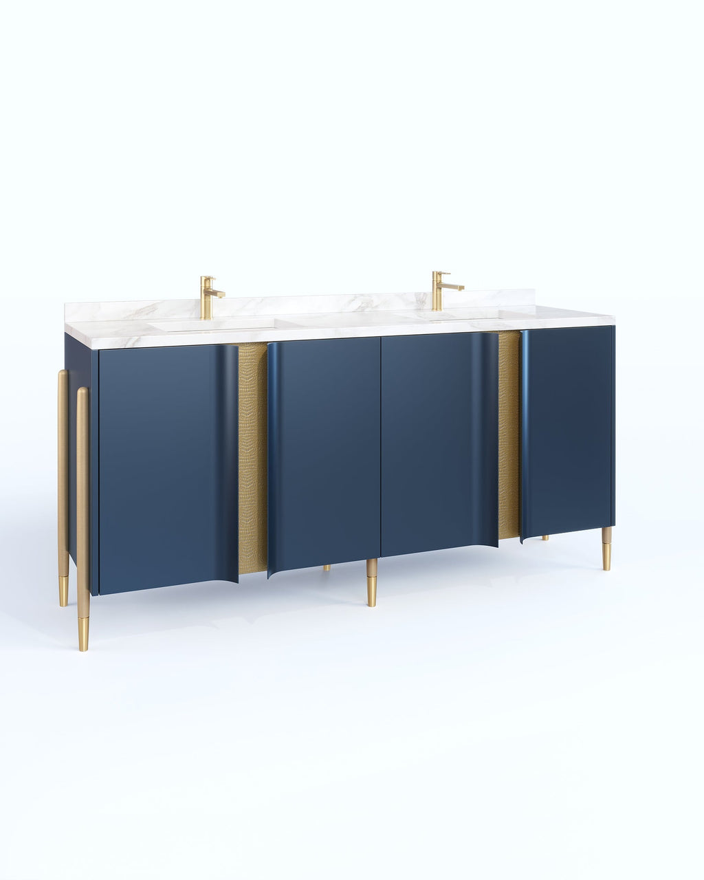 Crillon White 66 inch