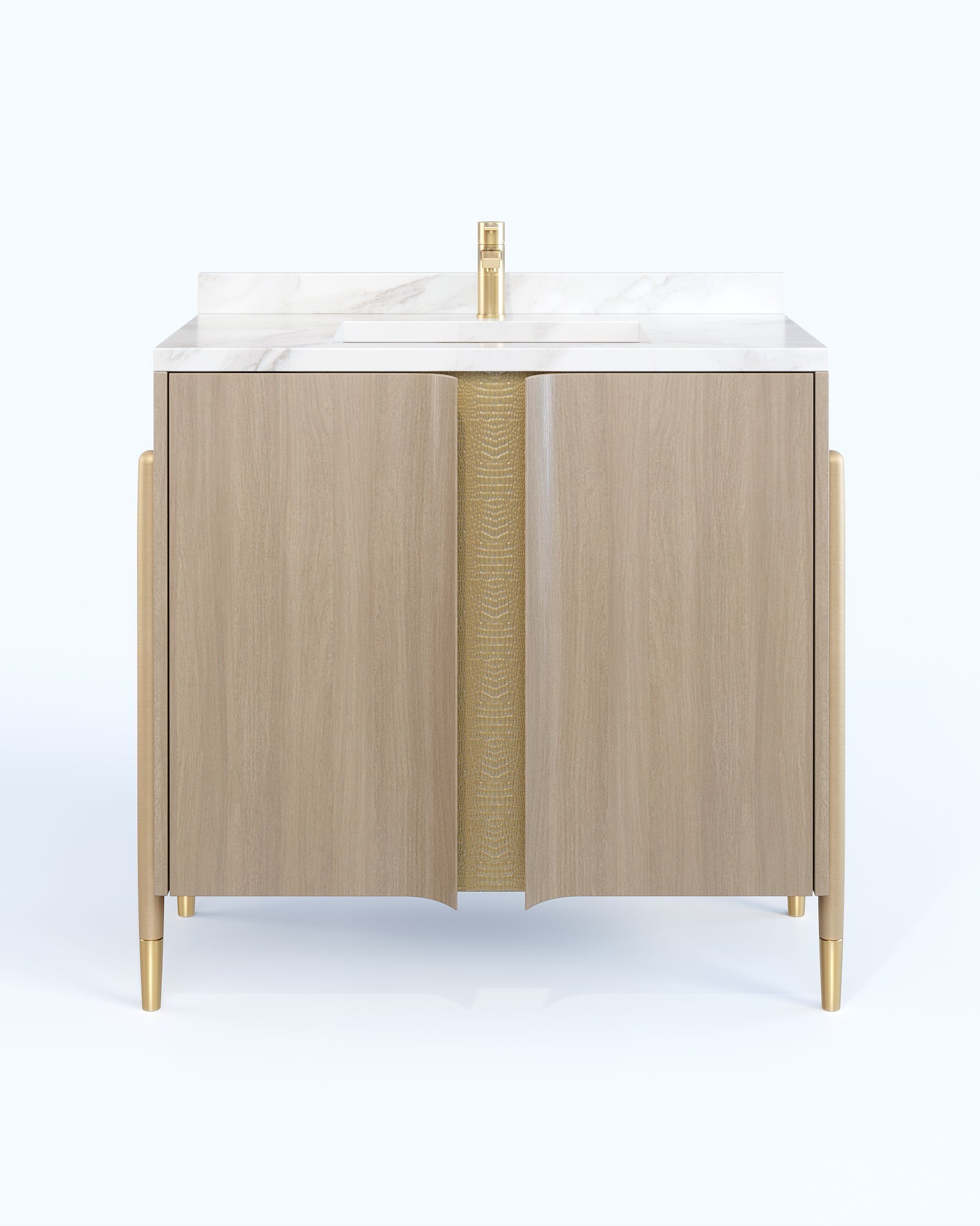 Crillon White 57 inch