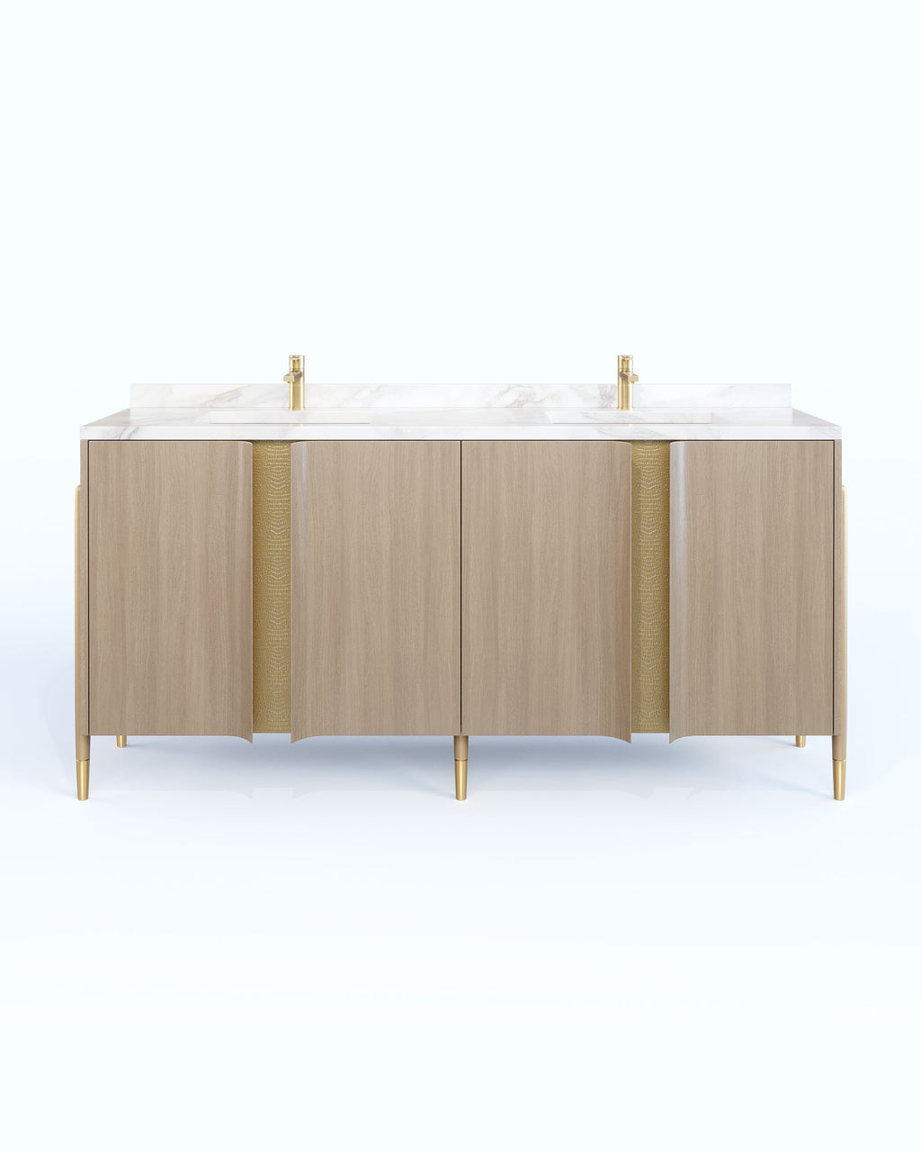 Crillon White 69 inch