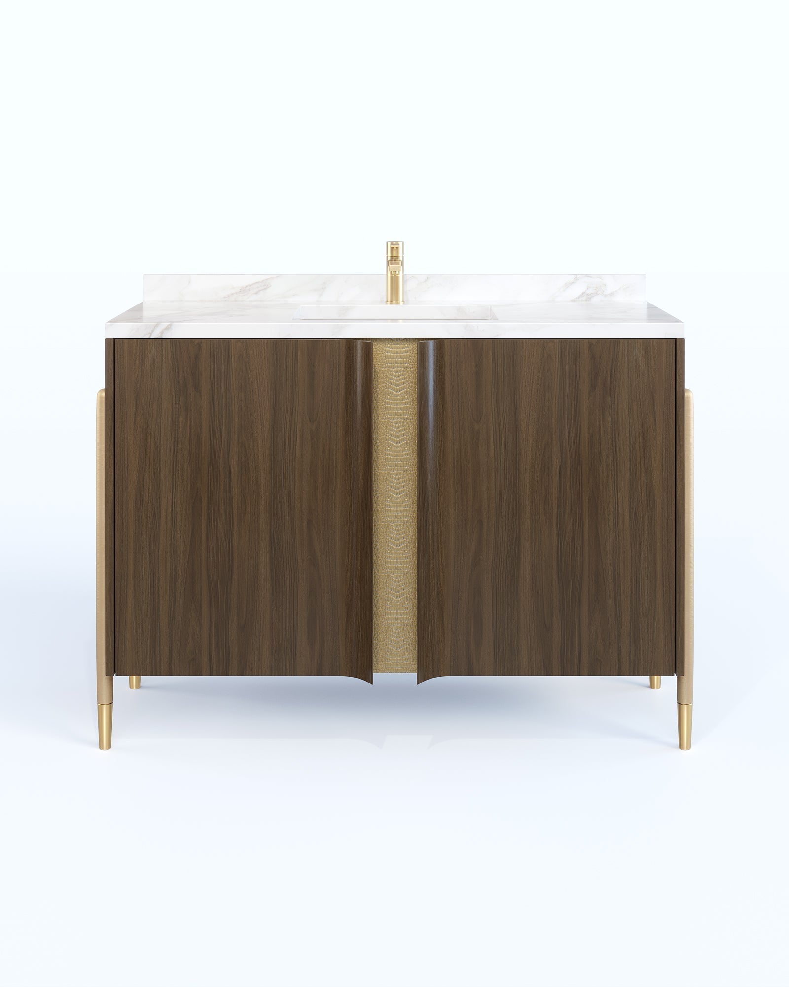 Crillon Walnut 57 inch