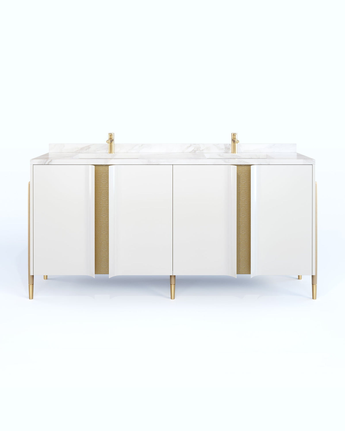 Crillon White 69 inch