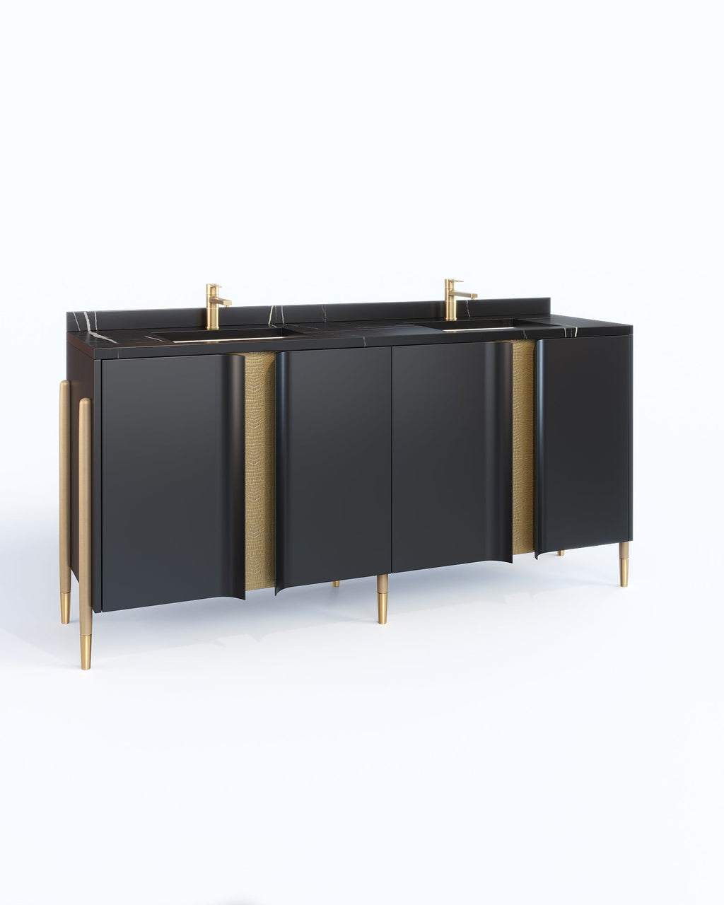 Crillon White 72 Inch