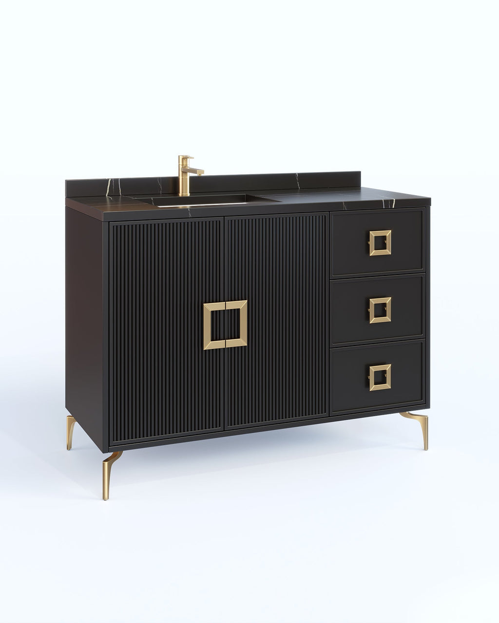 Delano Black 63 Inch