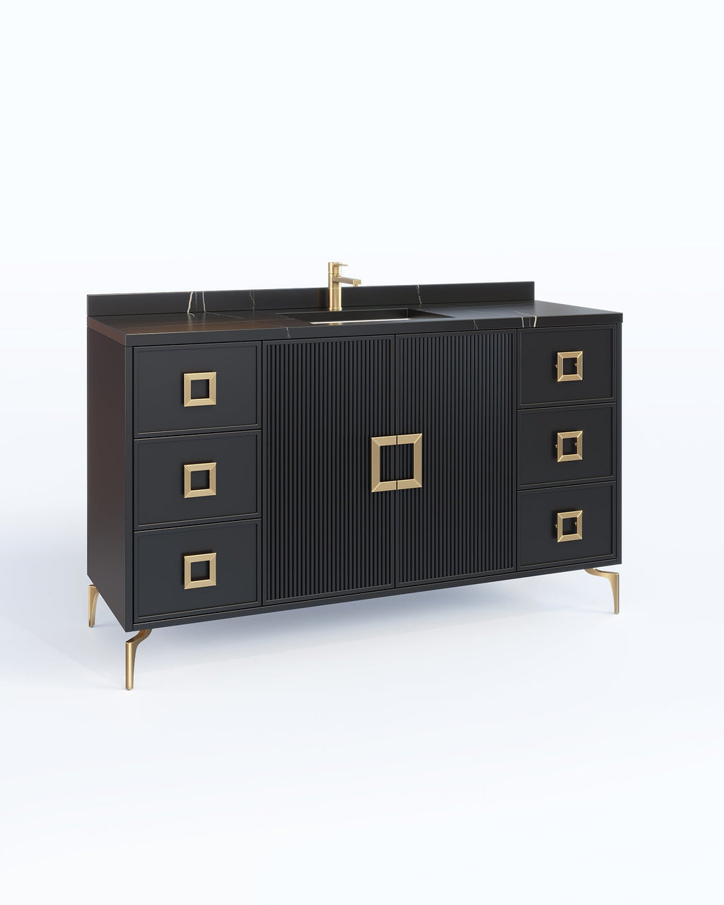 Delano White 51 Inch