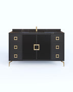 Delano White 45 Inch