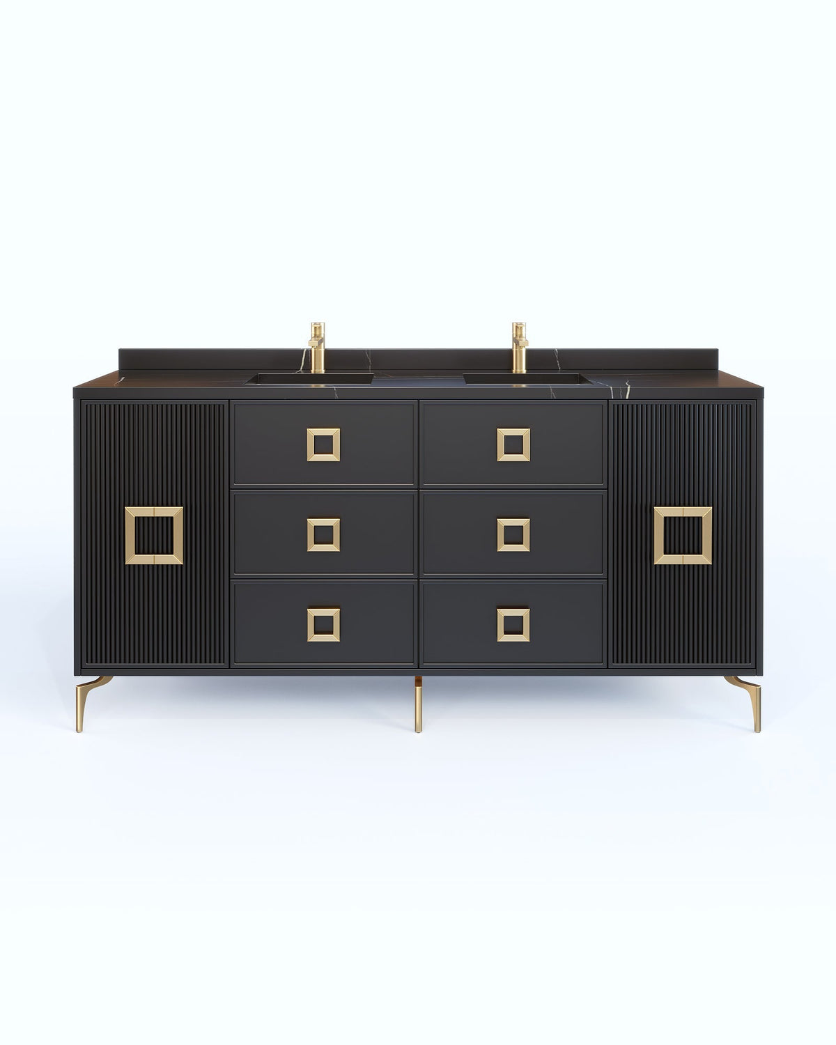 Delano Black 45 Inch