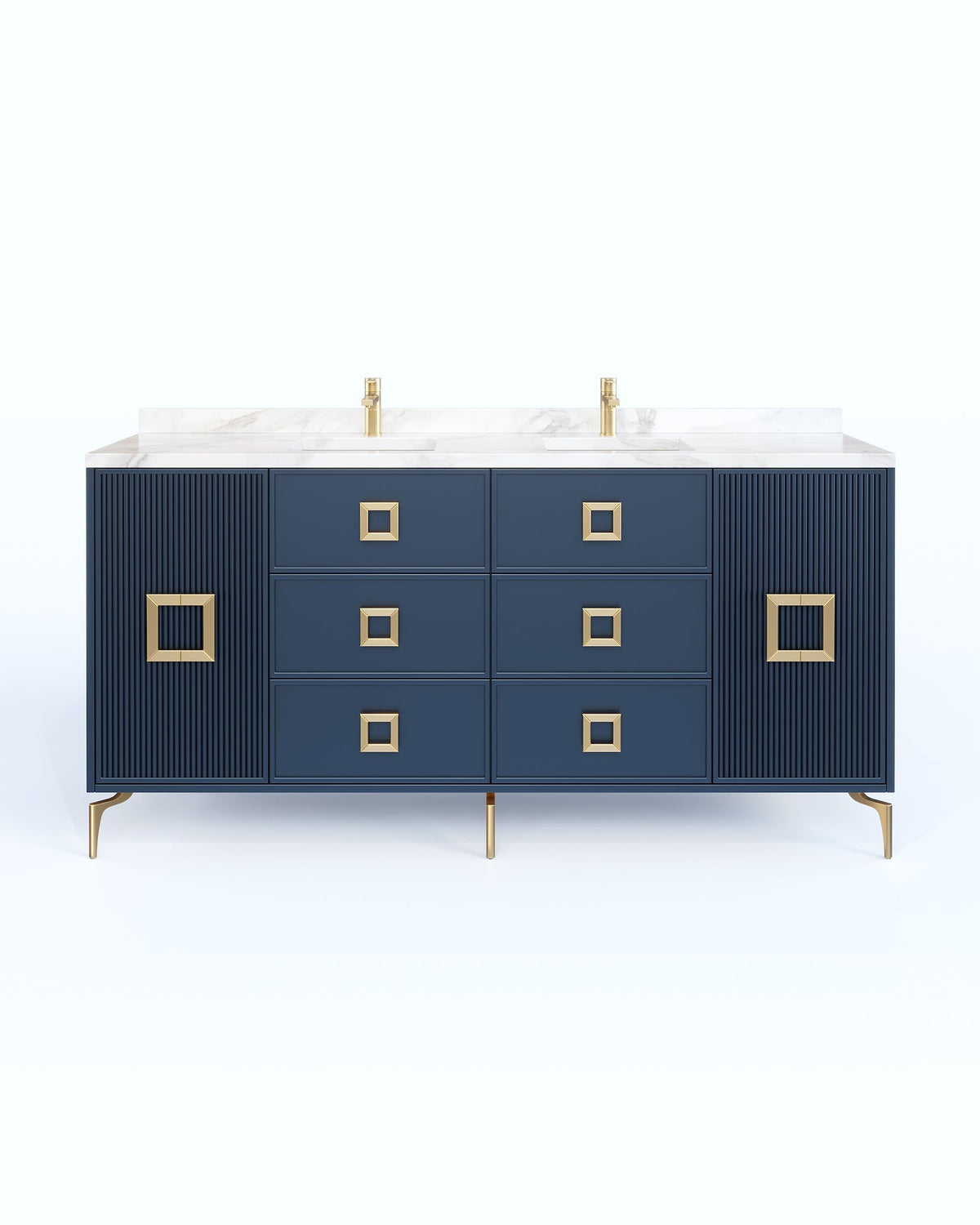 Delano Walnut 63 Inch
