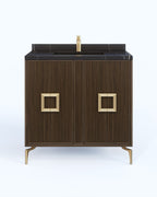 Delano Black 45 Inch