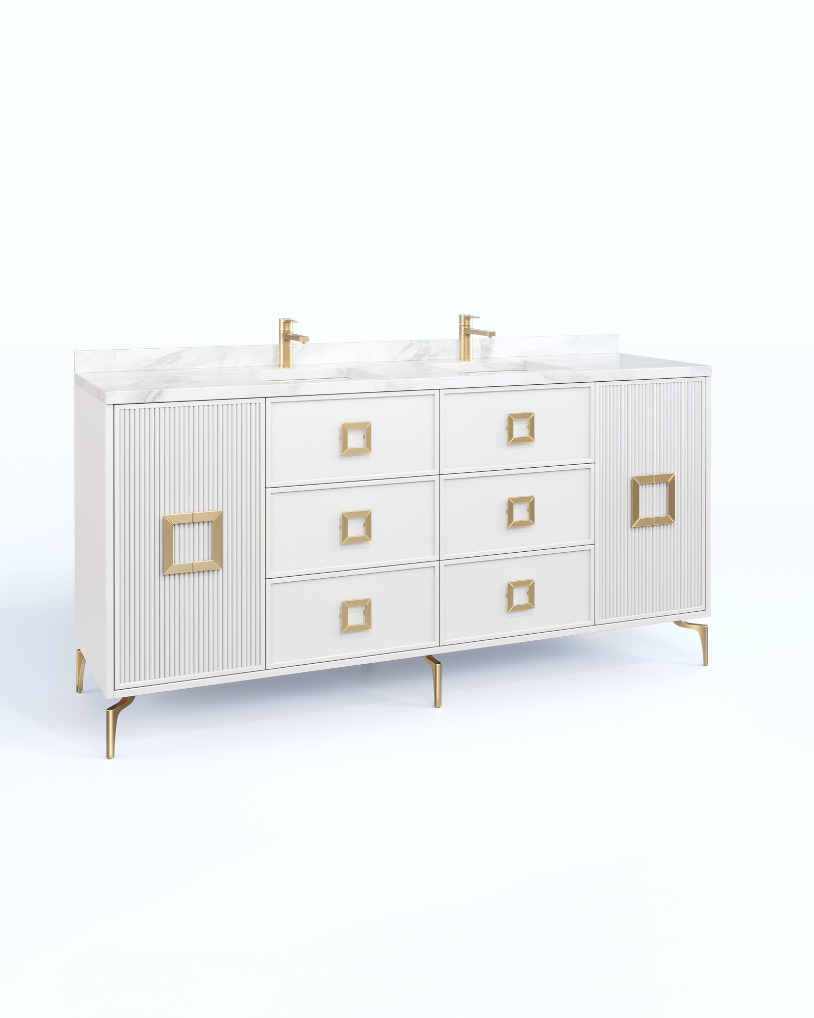 Delano White 39 Inch