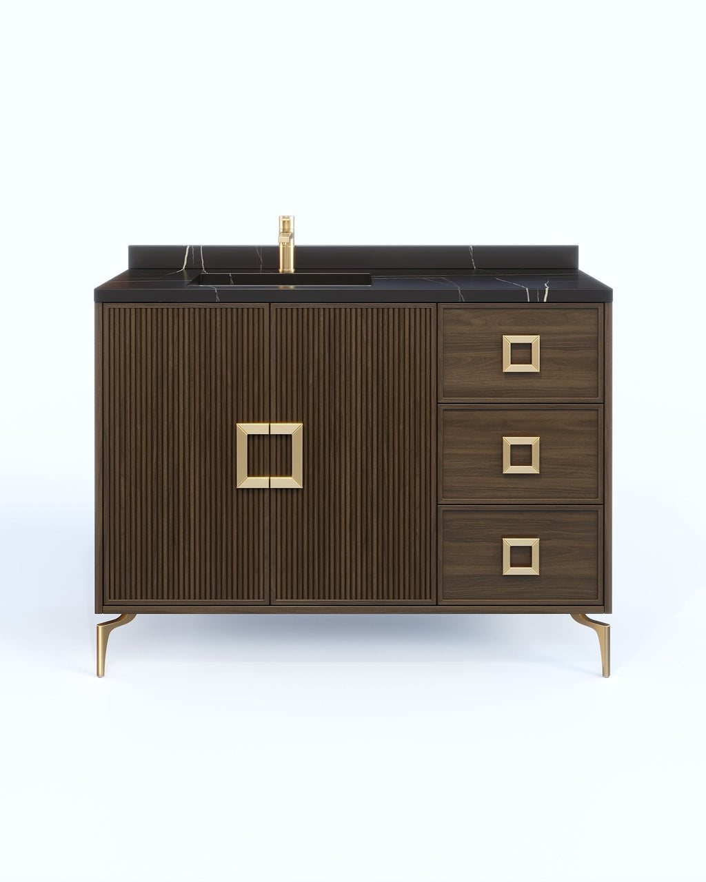 Delano Black 57 Inch