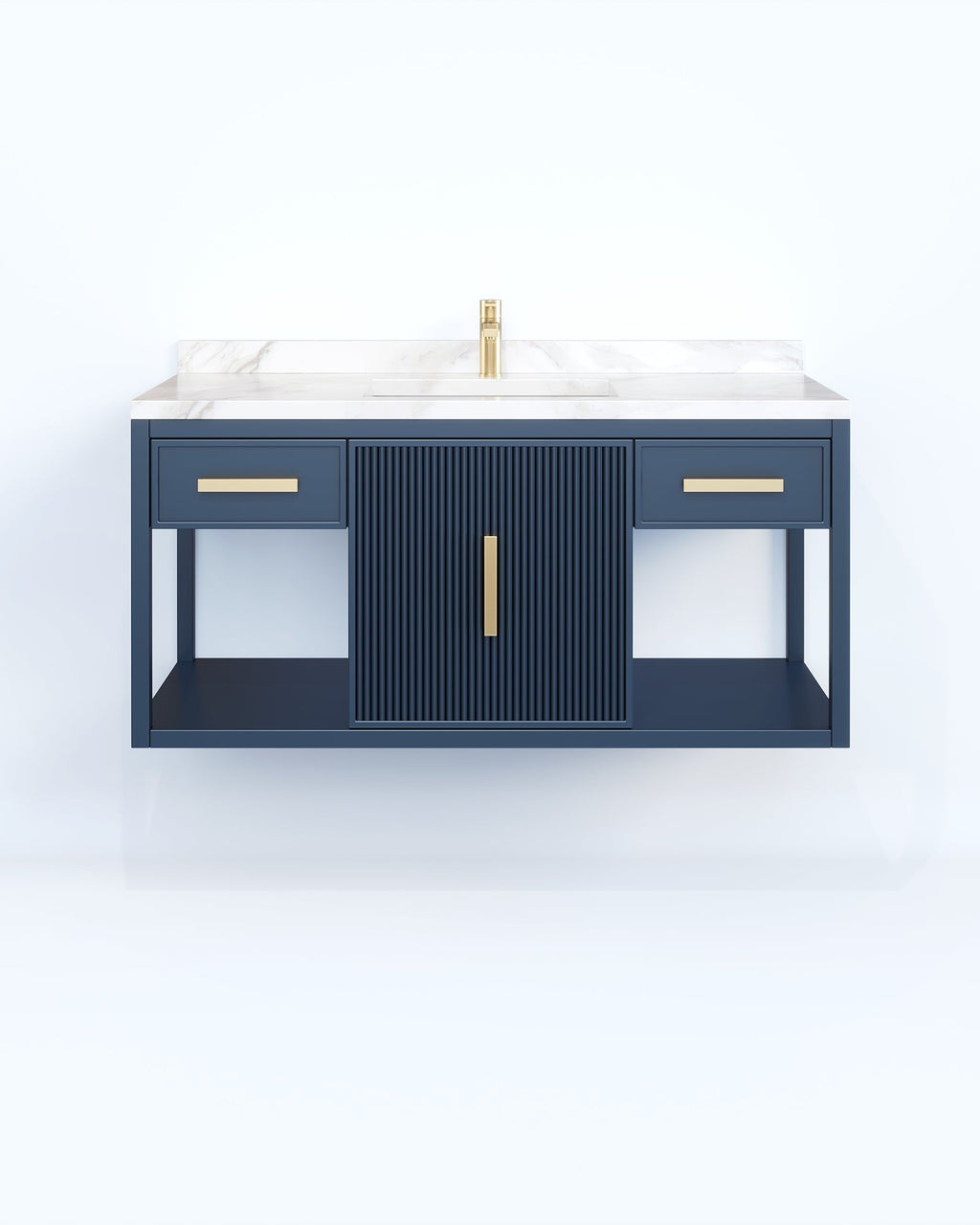 Mondrian Walnut 57 Inch
