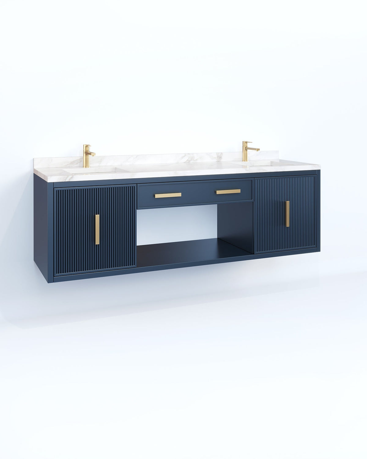 Mondrian White 57 Inch