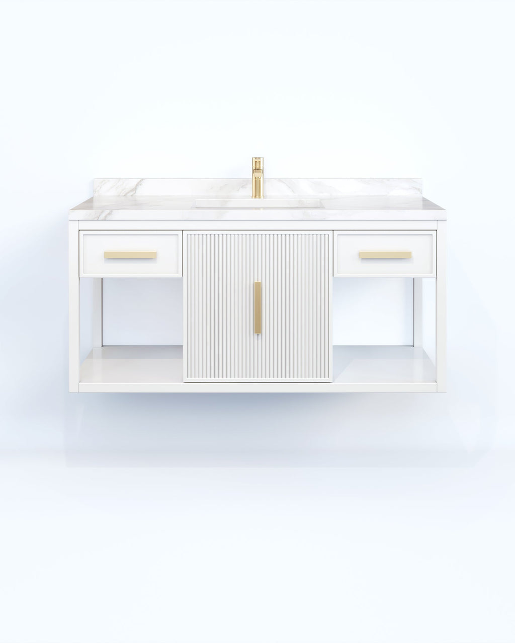 Mondrian White 66 Inch