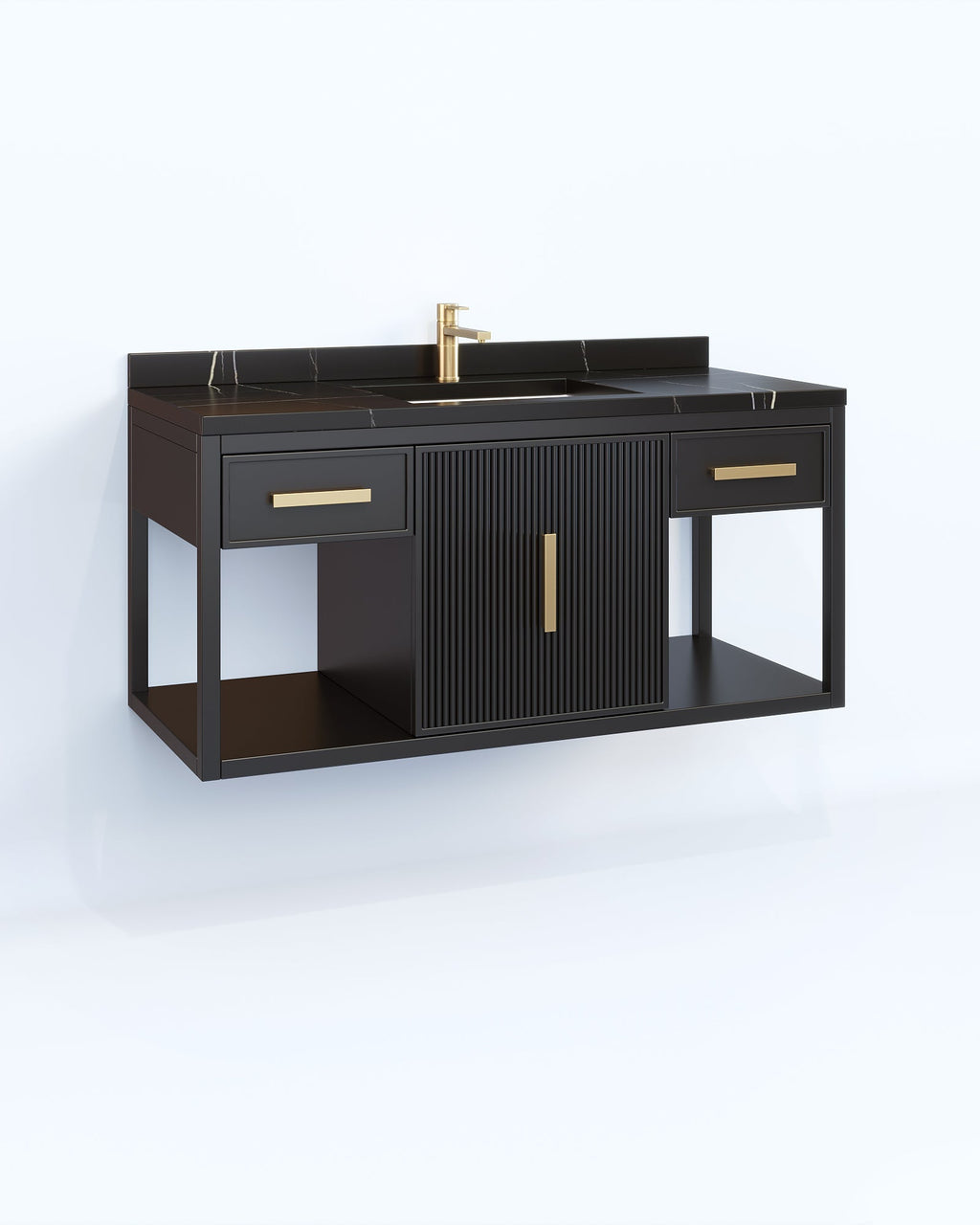 Mondrian Black 69 Inch