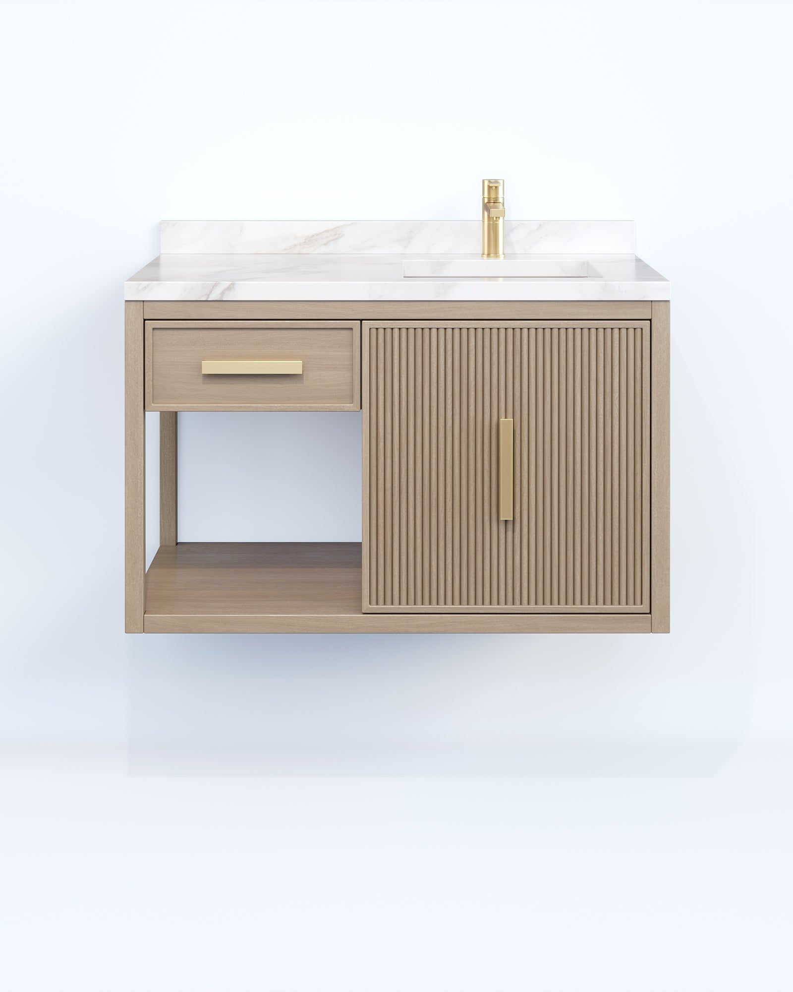 Mondrian White 36 Inch