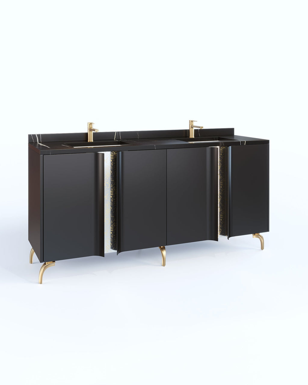 Peninsula Black 60 Inch