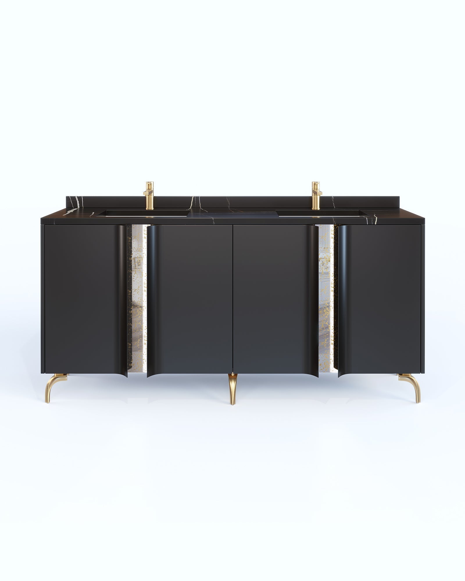 Peninsula Black 60 Inch