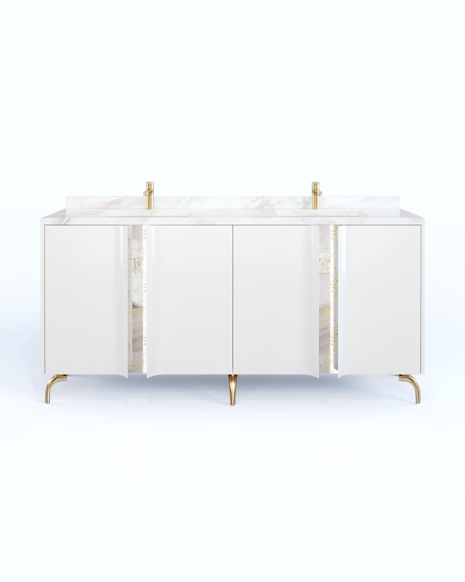 Peninsula White 57 Inch