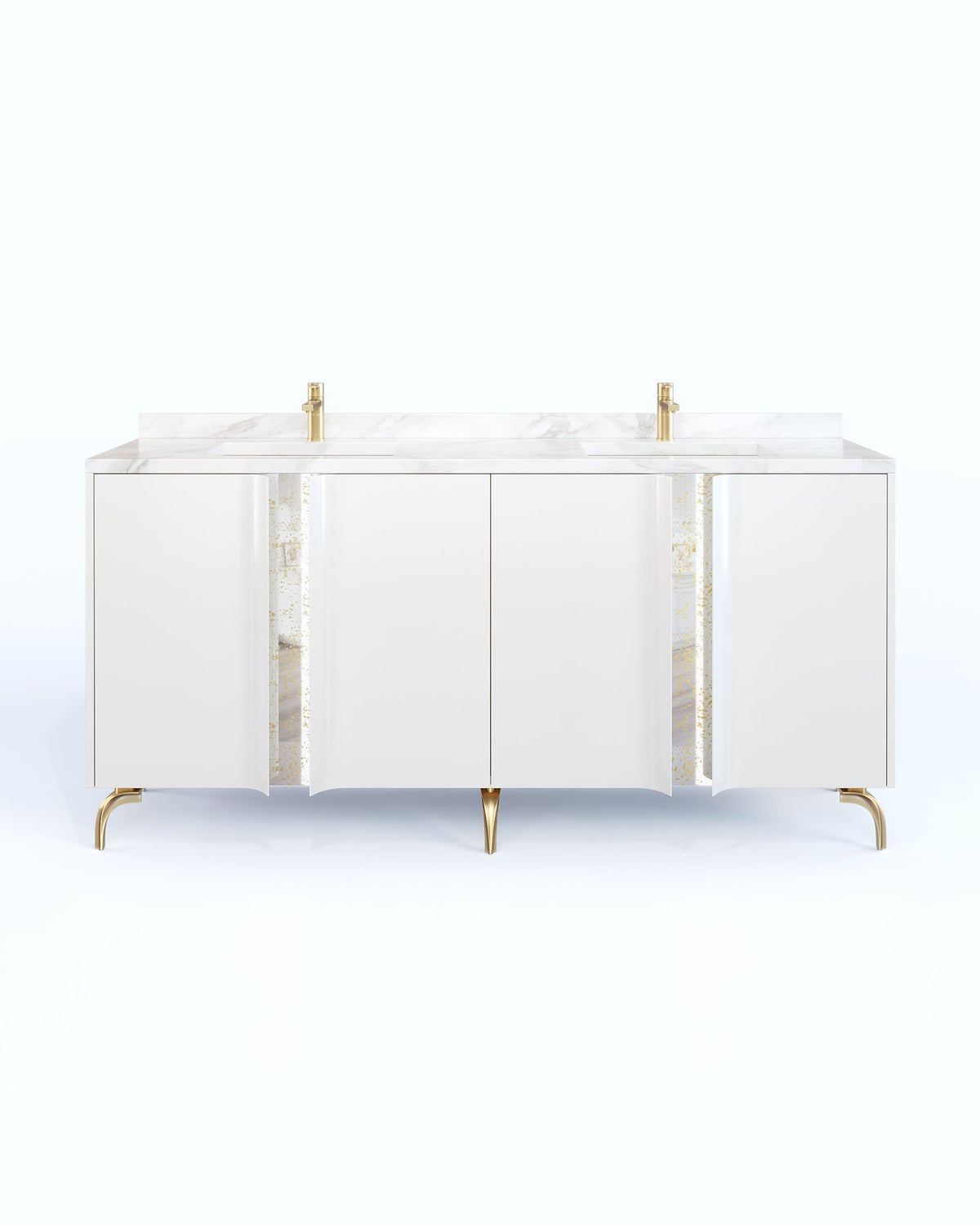 Peninsula White 69 Inch