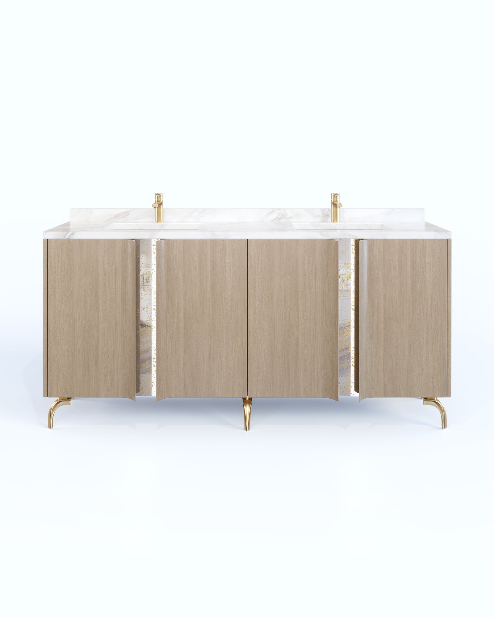 Peninsula Oak 57 Inch