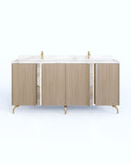 Peninsula White 57 Inch