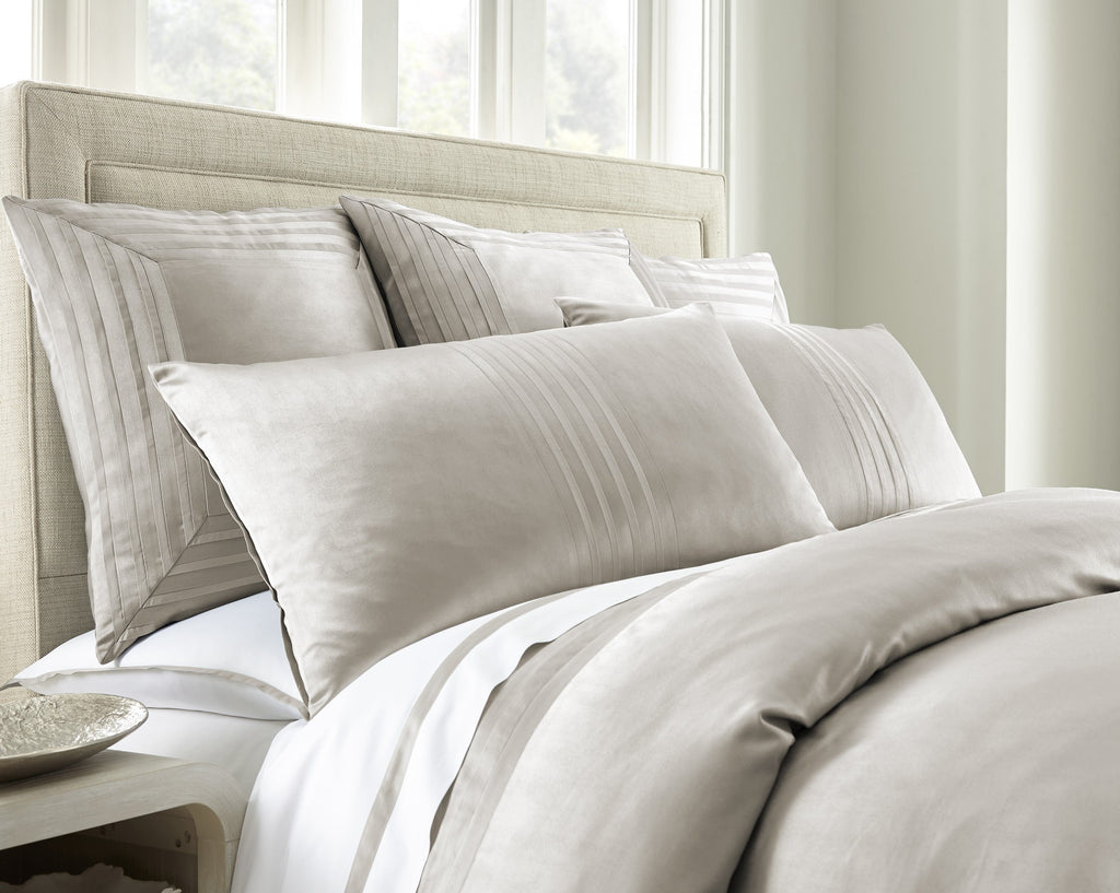 Montecito Duvet Cover - Icy Gray - Queen