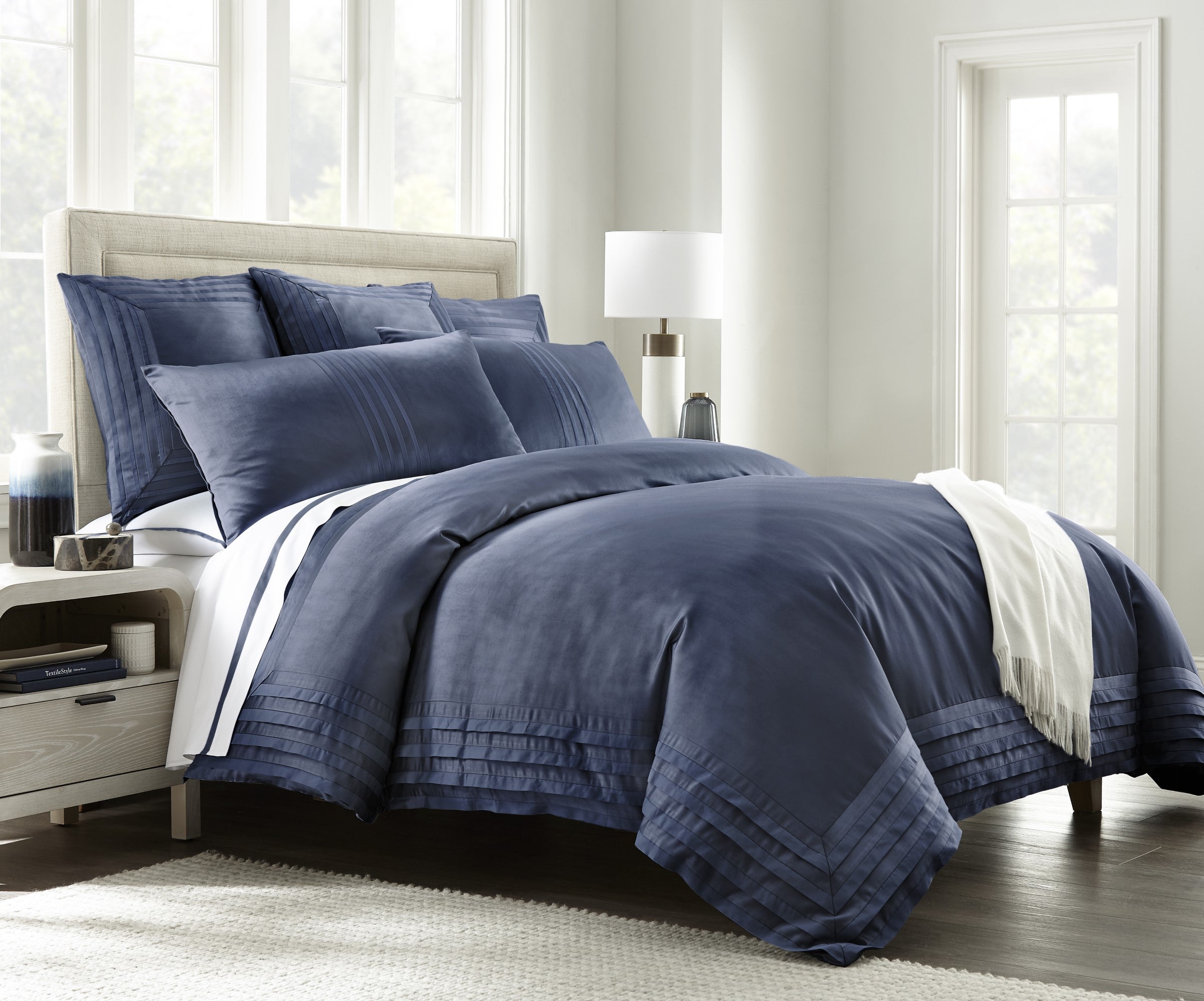 The Plains Pillowcases Icy Gray