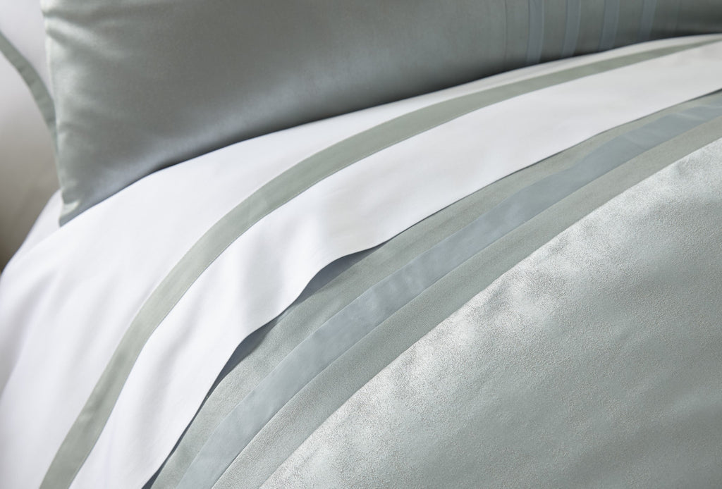 Tribeca Sham - Blue-White - King