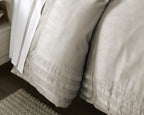 Microtencel Sheet Set w/ 4 Pillow Cases in White Q