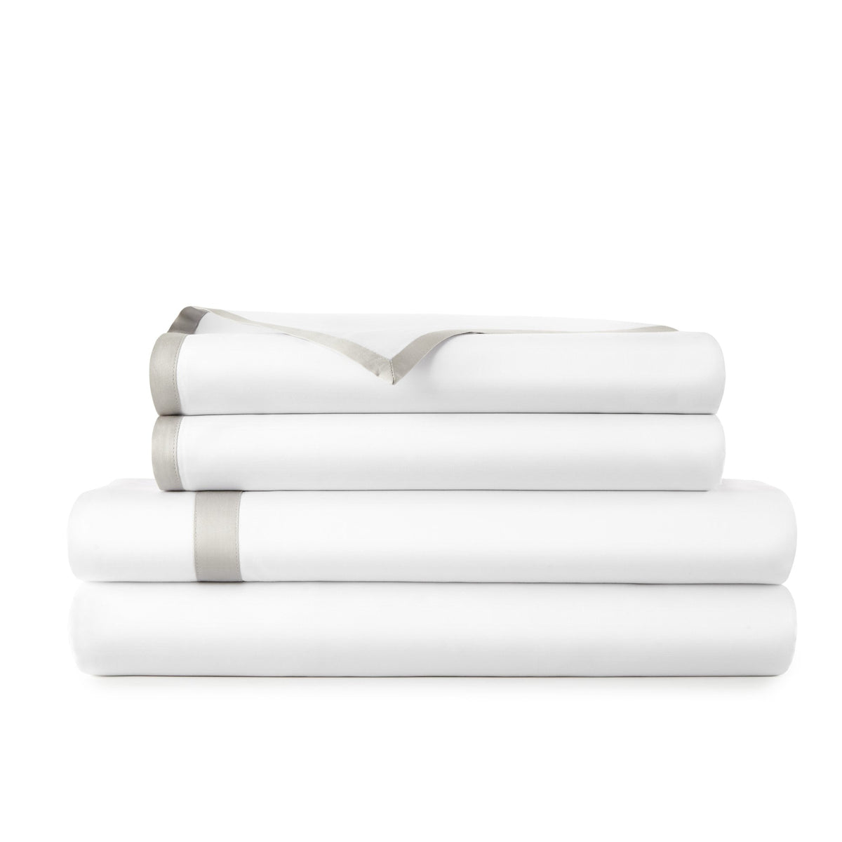 The Plains Pillowcases Icy Gray