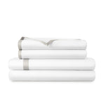 The Plains Sheet Set w/ 4 Pillowcases-Naples Blue