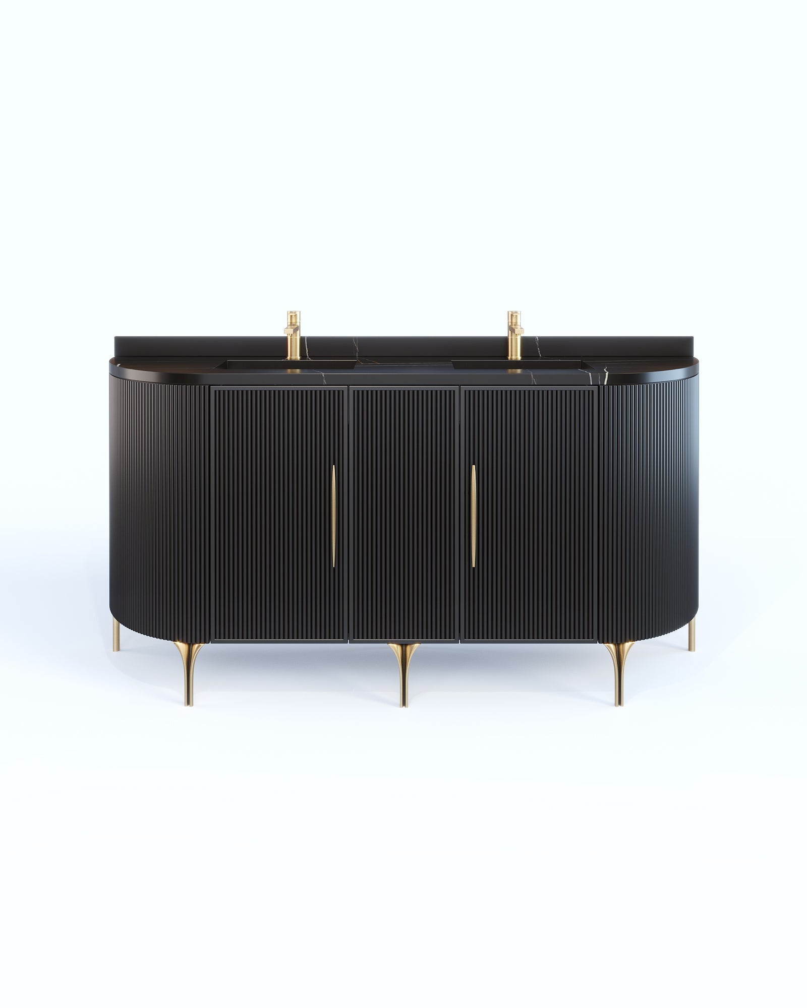 Plaza Black 48 Inch