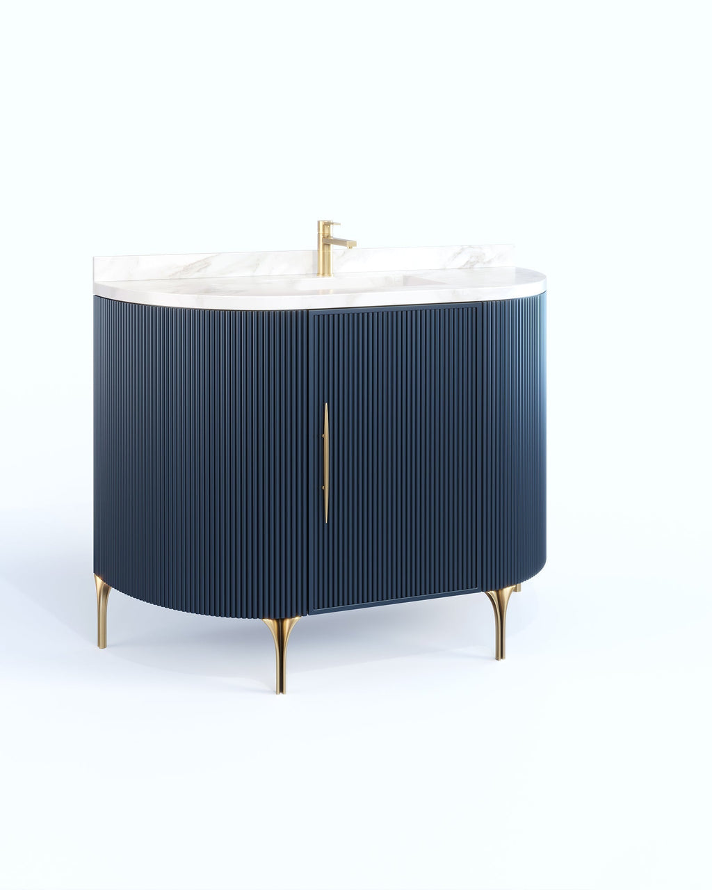 Plaza Navy 72 Inch