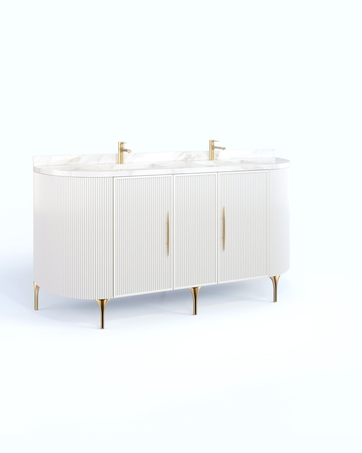 Plaza White 48 Inch