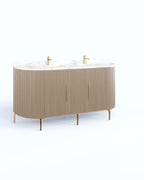 Plaza White 72 Inch