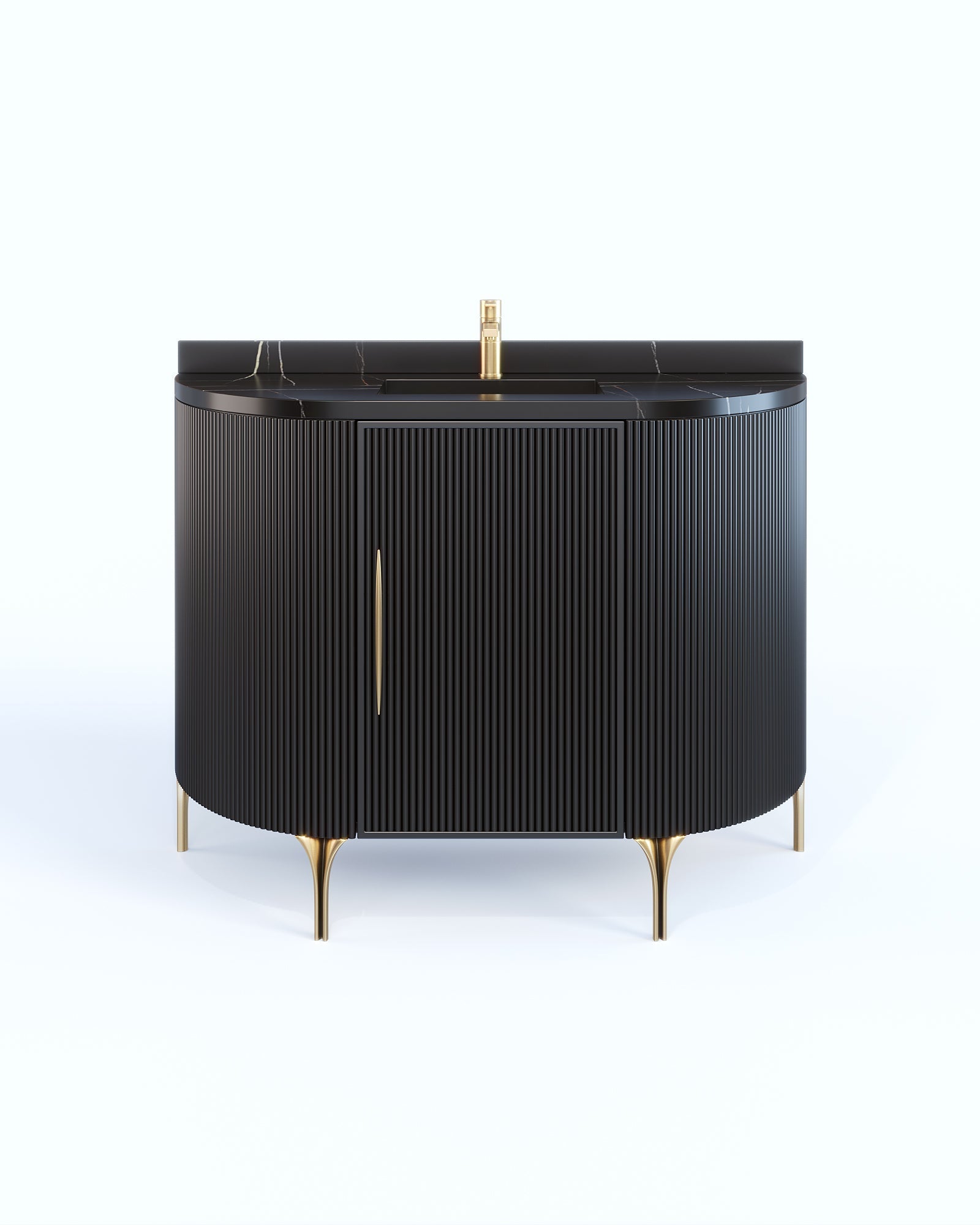 Plaza Black 48 Inch