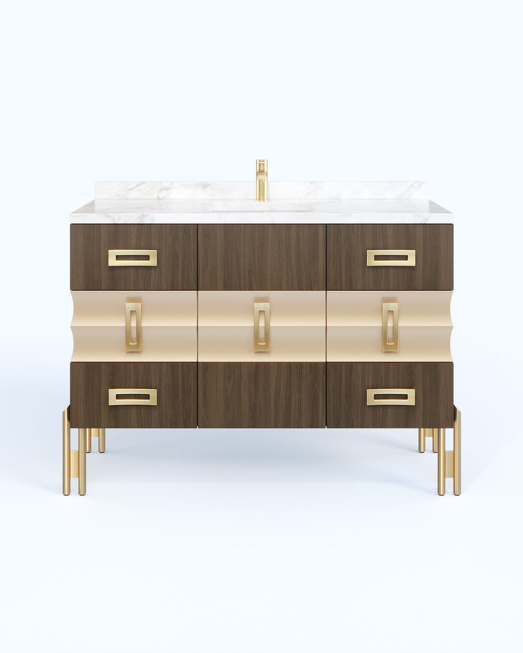 Raffles Navy 45 Inch