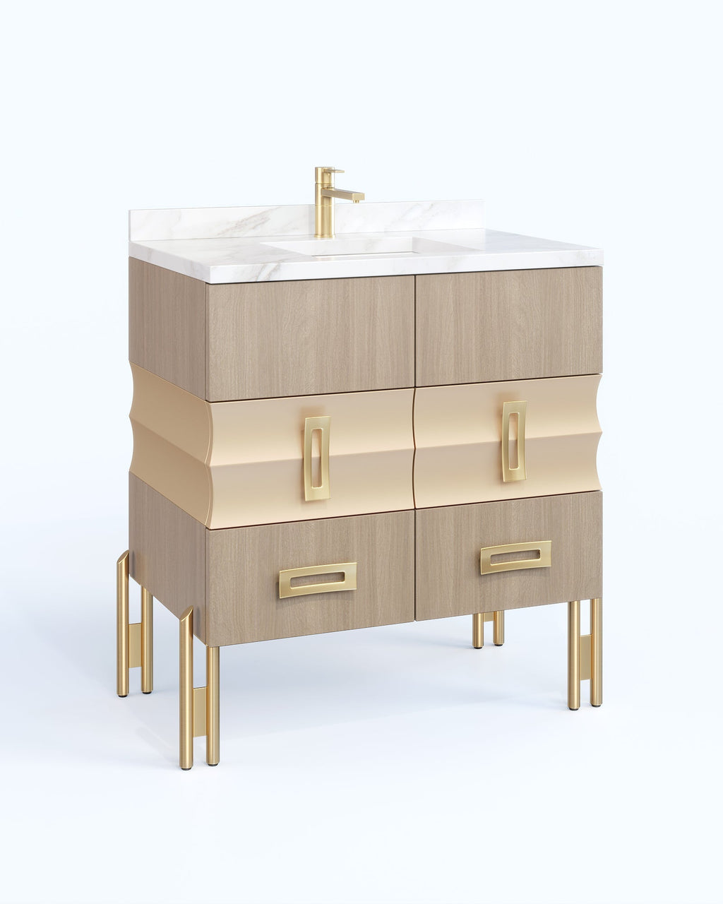Raffles Black 66 Inch