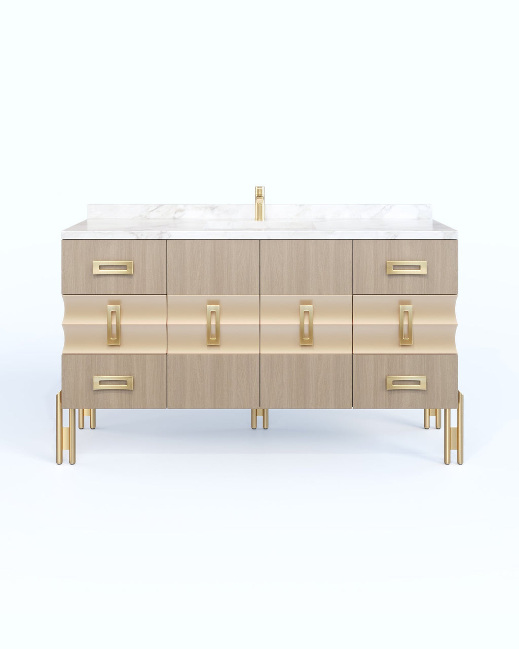Raffles Walnut 66 Inch