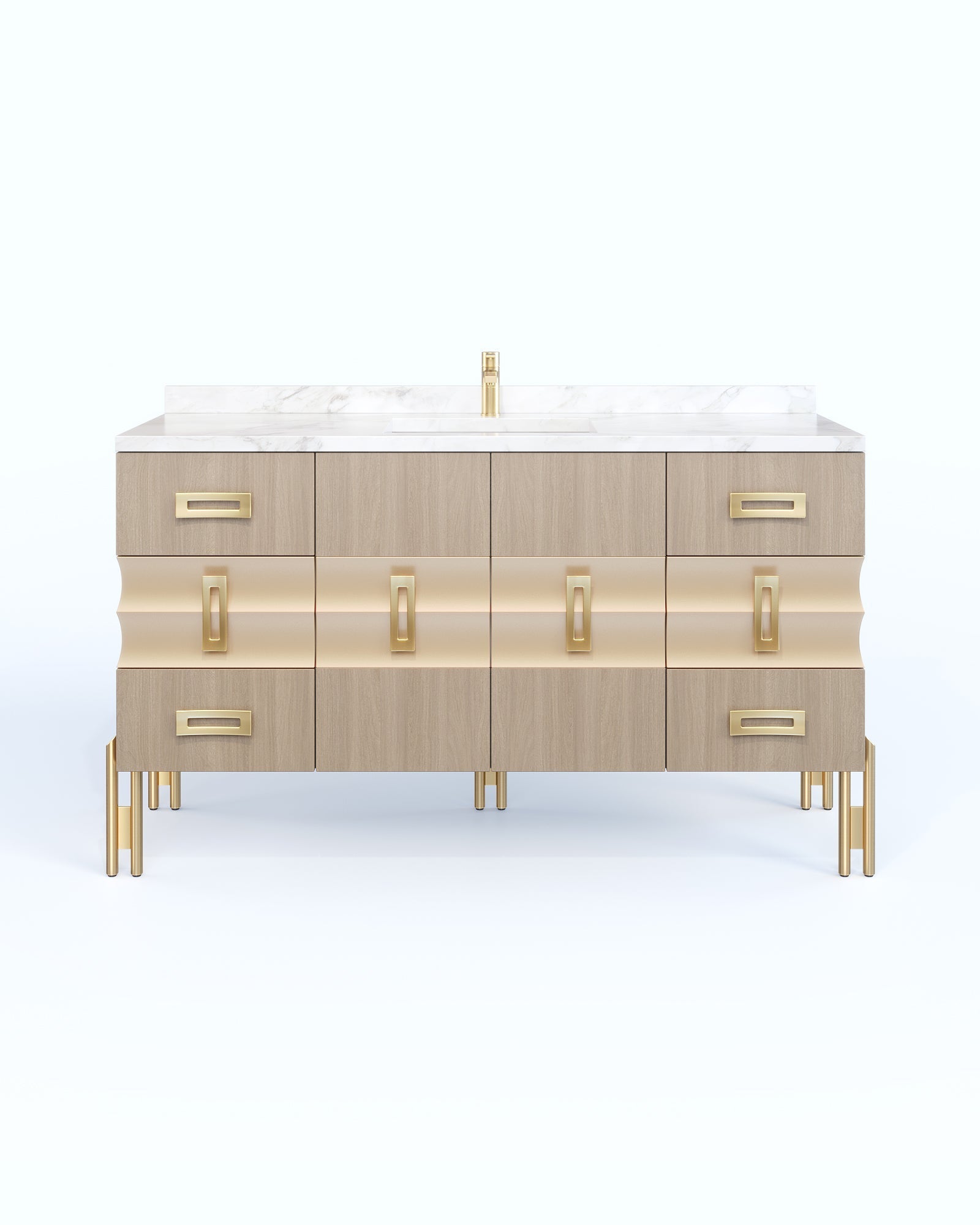 Raffles Navy 60 Inch