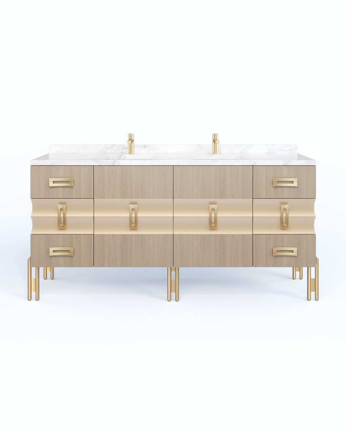 Raffles Navy 64 Inch