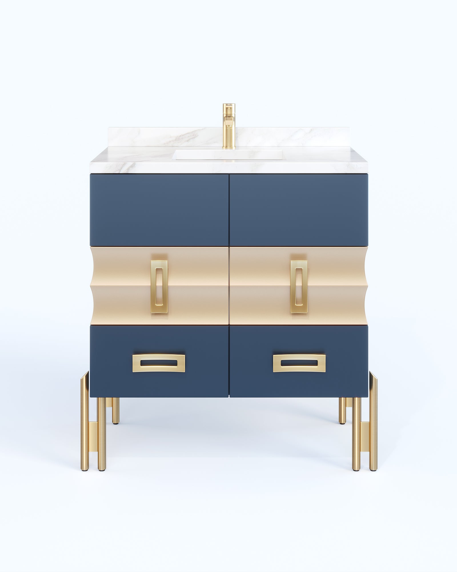 Raffles Oak 45 Inch