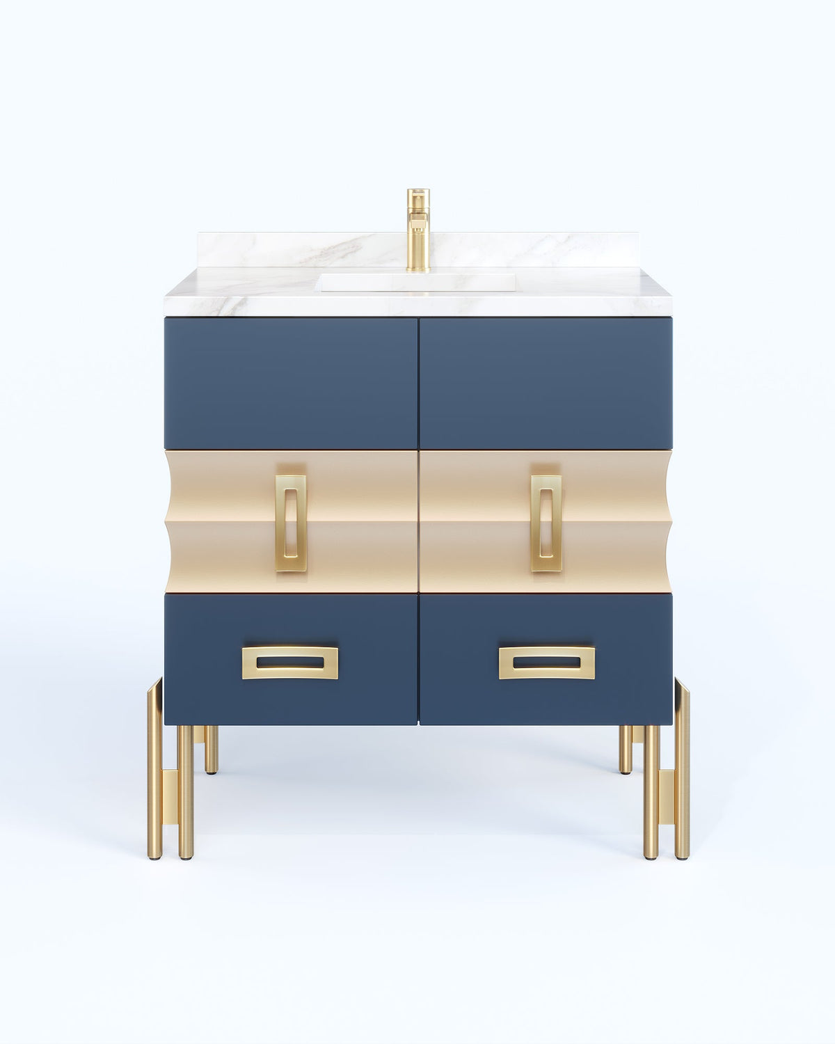 Raffles Navy 69 Inch
