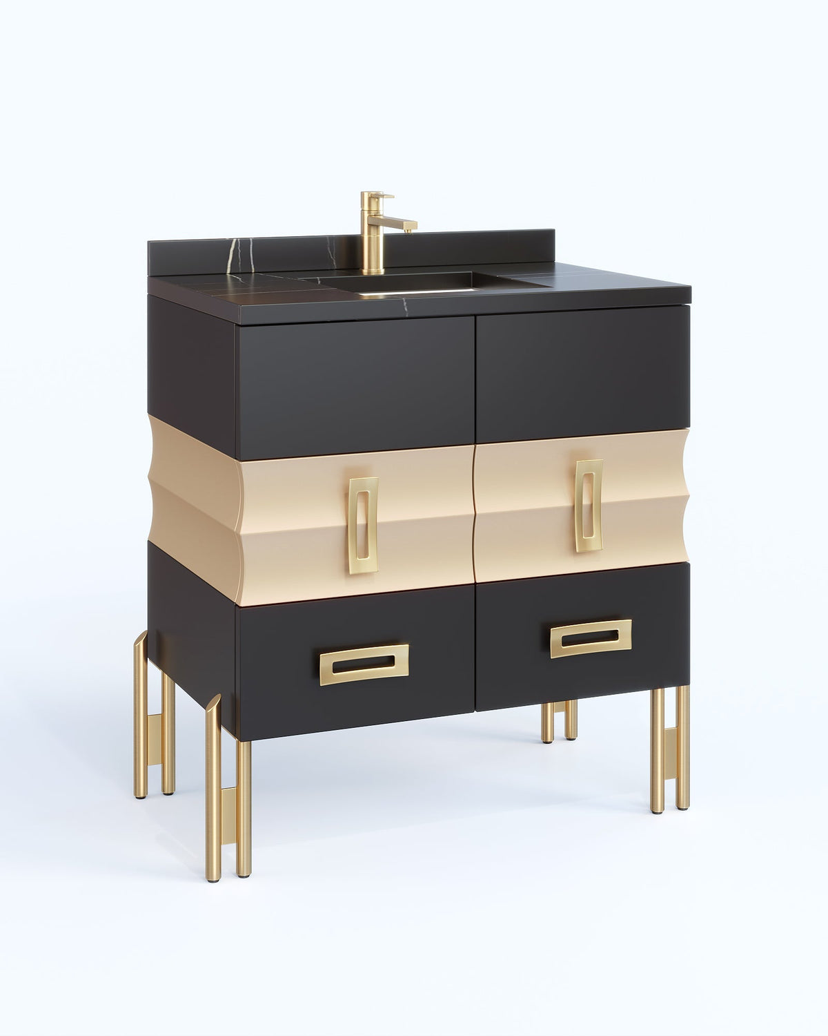 Raffles Black 45 Inch